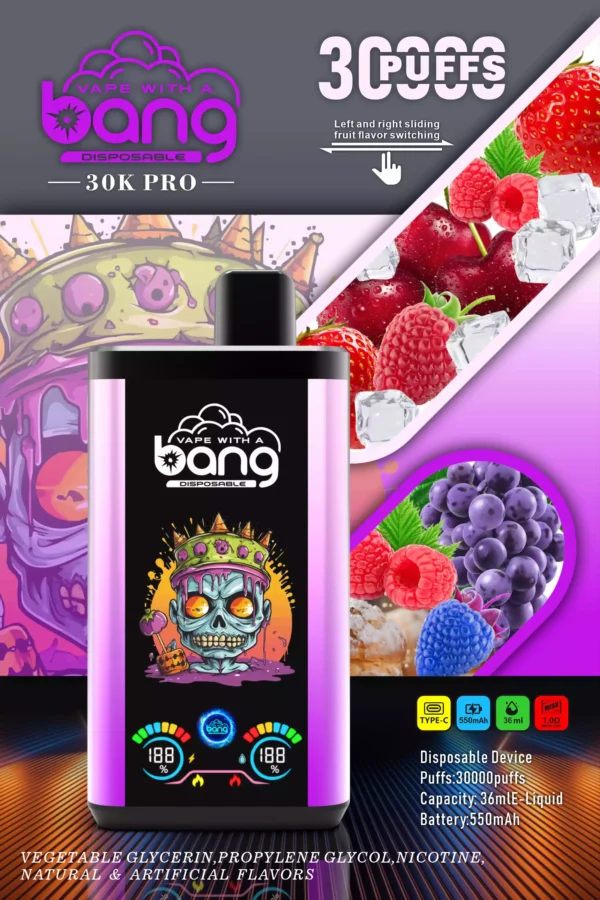 Original New Bang 30000 puffs PRO Disposable Vapes Factory Direct Bulk Buy Wholesale with Multiple Flavor Choices 27 scaled