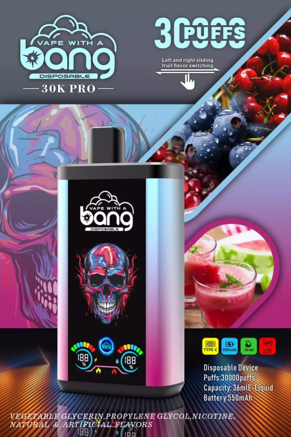 Original New Bang 30000 puffs PRO Disposable Vapes Factory Direct Bulk Buy Wholesale with Multiple Flavor Choices 30 scaled