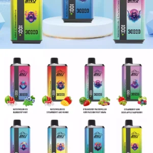 New product release ANU Double Flavor 30000 Puffs Disposable Vapes in Bulk from the Factory with New Flavor Experiences Wholesale (6)